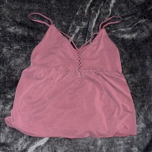 American Eagle Outfitters Mauve Pink Spaghetti Strap Camisole